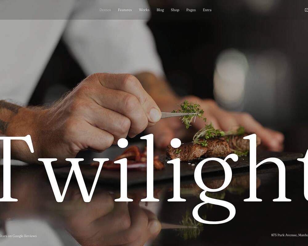 Restaurant WordPress Theme
